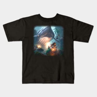 Creature in magical forest Kids T-Shirt